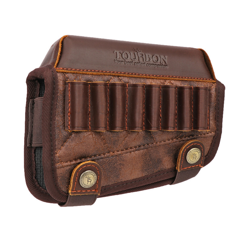 TOURBON Hunting Rifle Cheek Raiser 308 Cartridges Ammo Shell Bullets Holster