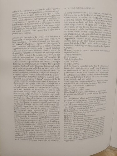 Catalogo fondo italiano e latino delle opere di gastronomia - Bagnasco - nuovo - Imagen 10 de 11
