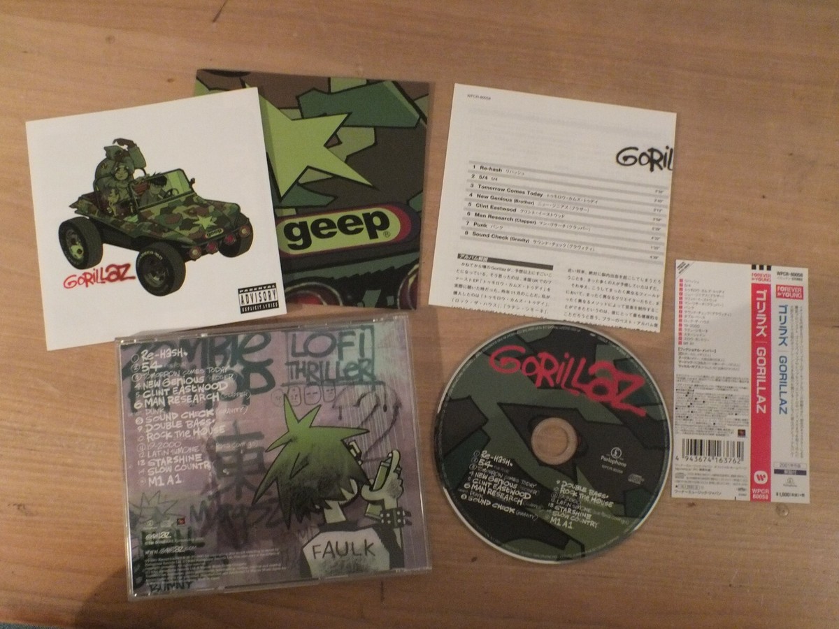 Gorillaz – Gorillaz - same JAPAN CD + OBI + Insert | eBay