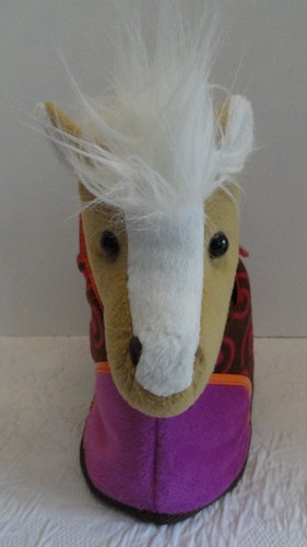 Pucci Pups Brown Horse/ Pony in Bag Plush/Stuffed Animal - 第 3/6 張圖片