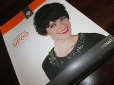 Adult UPDO WIG Black NEW 50's Costume Beehive ONE SIZE FITS MOST