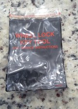 Wheel Lock Key Bag