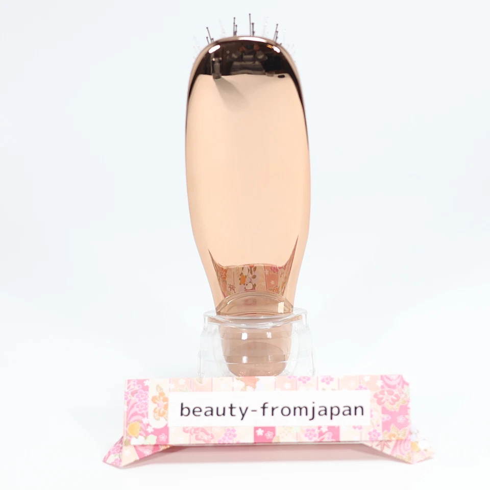 Cepillo de cuero cabelludo S Heart S modelo mundial corto oro rosa nuevo paquete unisex adultos Foto 3 de 3