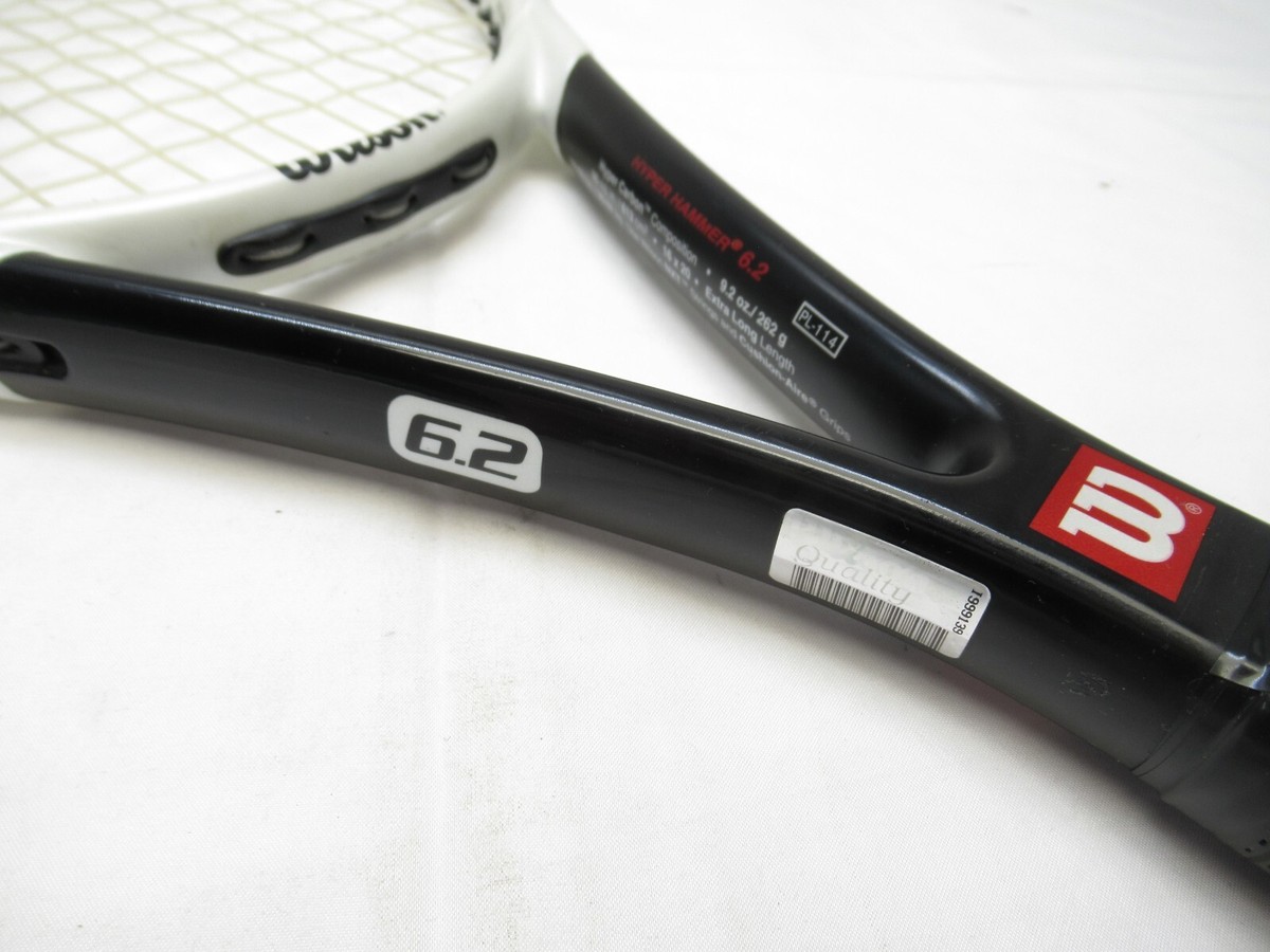 WILSON HYPER HAMMER 6.2 95 MIDPLUS TENNIS RACQUET (4 5/8 WILSON HYPER HAMMER 6.2 95 MIDPLUS TENNIS RACQUET (4 5/8