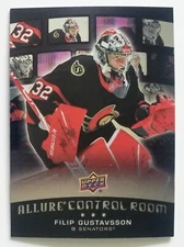 2021-22 Upper Deck Allure Filip Gustavsson CONTROL ROOM Ottawa Senators CR-5