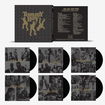 Tommy Boy And You Don't Stop A Celebration Of 50 Years Of Hip Hop Vinyl Boxet
