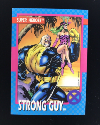 Strong Guy 1992 Marvel X-Men #31 Impel Series 1 Comic Card | eBay