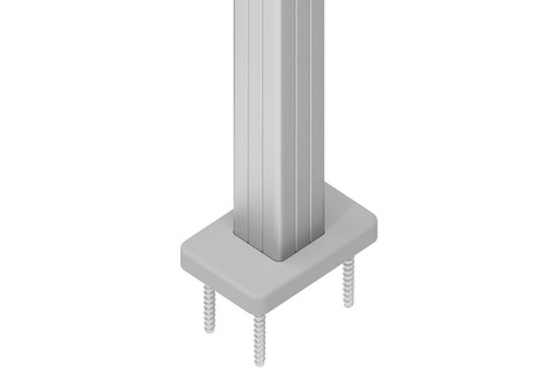 Accessoires pour clôture enfichable WPC clôture brise-vue clôture de jardin clôture coupe-vent - Photo 22/41