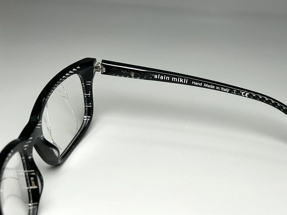 Nuevas gafas Alain Mikli A03039 cuadradas 50-140 hechas a mano en Italia Foto 4 de 4