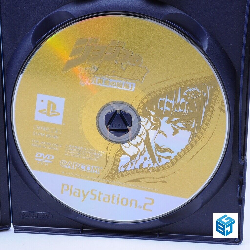 JoJo's Bizarre Adventure Ougon no kaze PS2 Japanese version PlayStation 2  Game