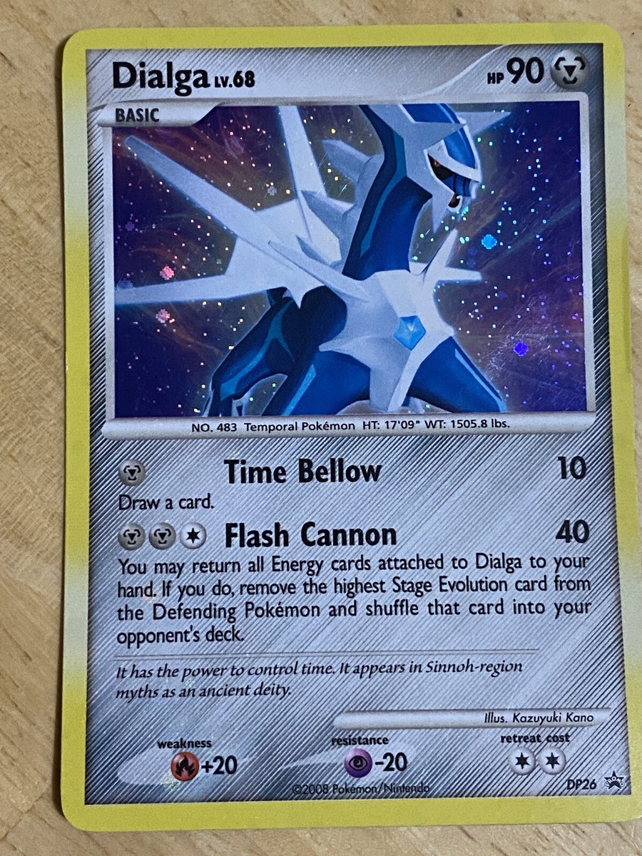 2008 dialga pokemon card Pokemon Dialga HOLO Pokémon card RARE 2008