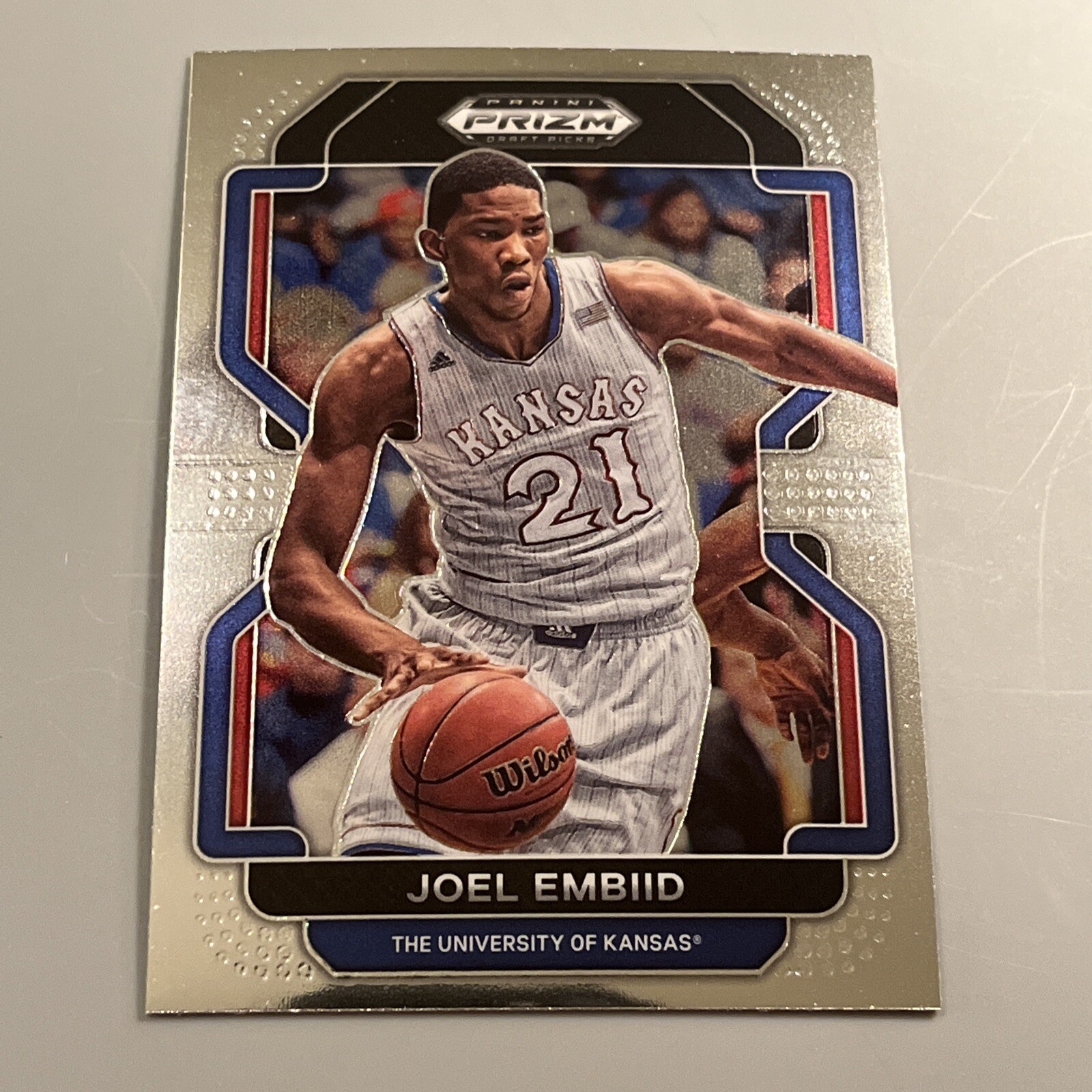 2022 23 prizm draft picks basketball base 26 joel embiid kansas