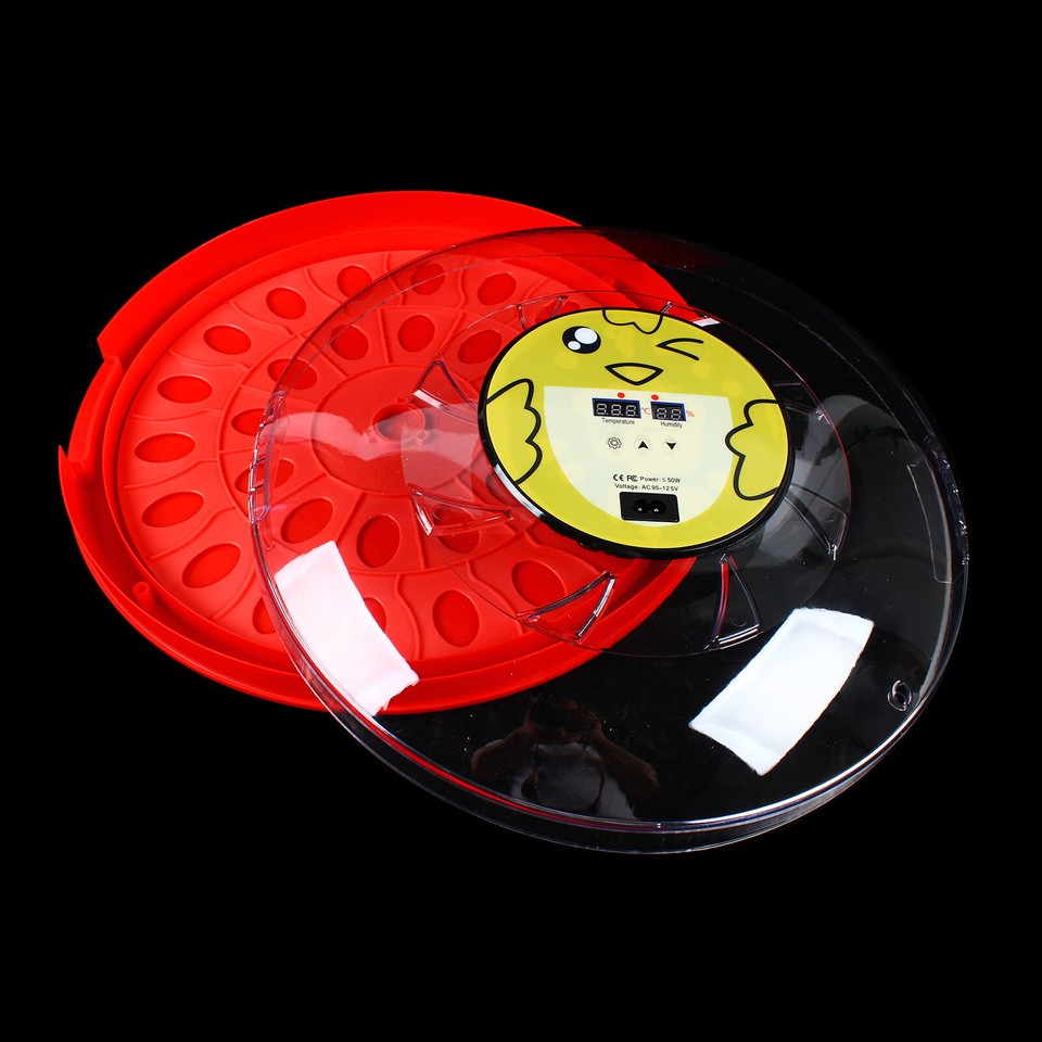 30 Digital Egg Incubator Hatcher Temperature Control Automatic Turning