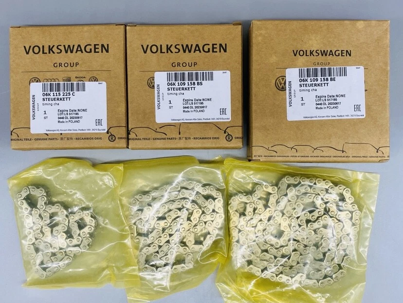 New 13 Pcs Timing Chain Kit Fit For VW Passat AUDI A4 A5 TT 1.8T 2.0T USA Seller Foto 2 de 4