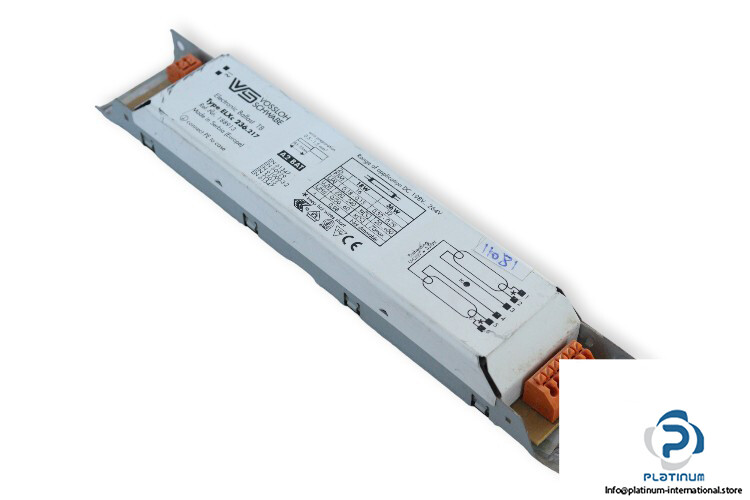VOSSLOH SCHWABE ELXC 236.217 ELECTRONIC BALLAST_Vossloh Schwabe 188913