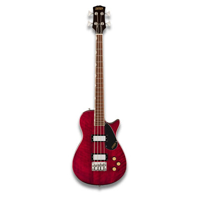 Gretsch Streamliner Jet Club Single Cut 4 String Bass Walnut Stain Guitar