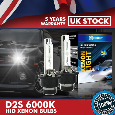 1 Pair D2C D2S D2R 10000K Deep Blue HID Xenon Headlight OEM Replacement Bulbs | UK