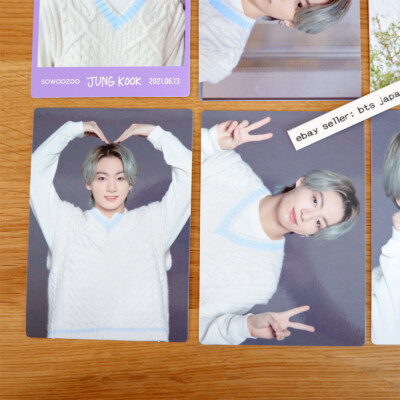 BTS JUNGKOOK SOWOOZOO 2021 Official Mini Photo card SET 8card +