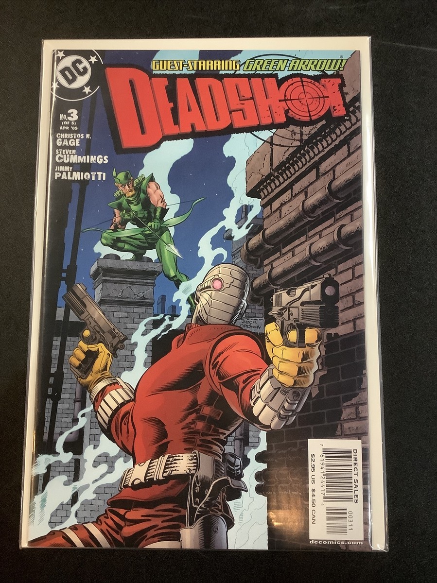 DEADSHOT #1 - 5 Comic Book LOT FULL SERIES SUICIDE SQUAD SPINOFF