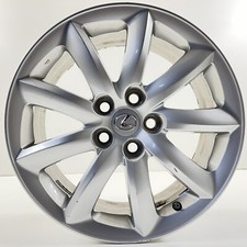 07-09 Lexus Ls460 Wheel Rim 18x7.5 32 Offset Silver 42611-50730 Factory Oem