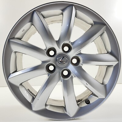 07-09 Lexus LS460 Wheel Rim 18x7.5 +32 Offset Silver 42611-50730