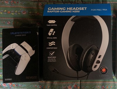 Cuffie Raptor Gaming Headset PS5/PS4 H200 + Charge Station | eBay