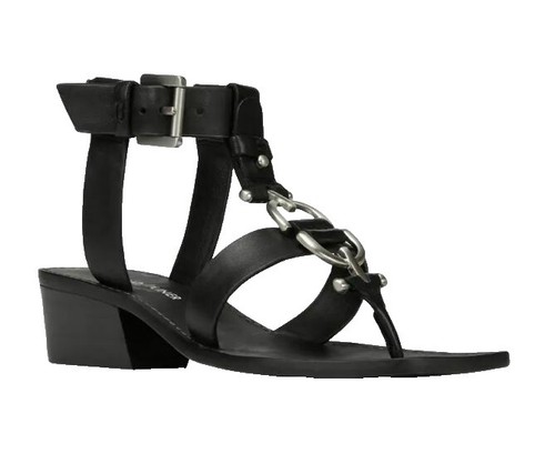 Donald Pliner Mens Iggie Sandals Brown Cognac Strappy Slides  display picture 2