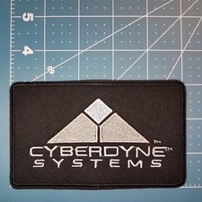 Terminator Cyberdyne Systems Logo embroidered Patch 3 inches tall