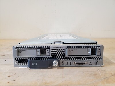 LOT OF 2 Cisco UCS B200 M4 Blade Servers, Dual XEON CPU's,  No Ram