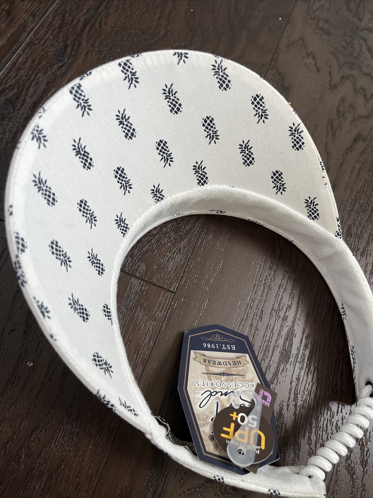 Sun N' Sand Womens Coil back Visor HH2477 NWT eBay