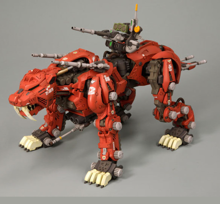 Zoids EZ-016 Saber Tiger 1/72 Scale Plastic Kit Kotobukiya Japan 