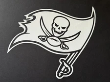 NFL TAMPA BAY BUCCANEERS FOOTBALL VINYL DECAL STICKER