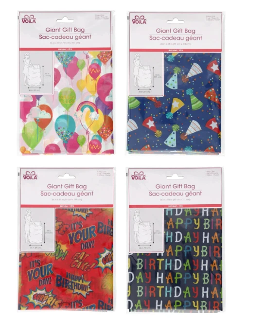 Giant birthday gift sack outlet