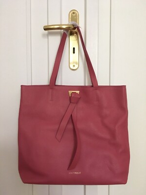 Coccinelle Shopper JOY Leder Fuchsia Neu mit Etikett Neupreis 240,-  
