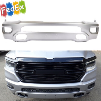 NEW Painted Billet Silver PSC Front Bumper For 2019-2024 RAM 1500 New Body Style