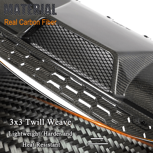 For Audi S3 8Y Sedan 2021-23 Real Carbon Fiber Rear Bumper Diffuser Lip Spoiler - Picture 9 of 12