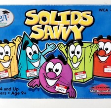 Solids Savvy Mathematics Tiles Learning Elementary Education WCA E32