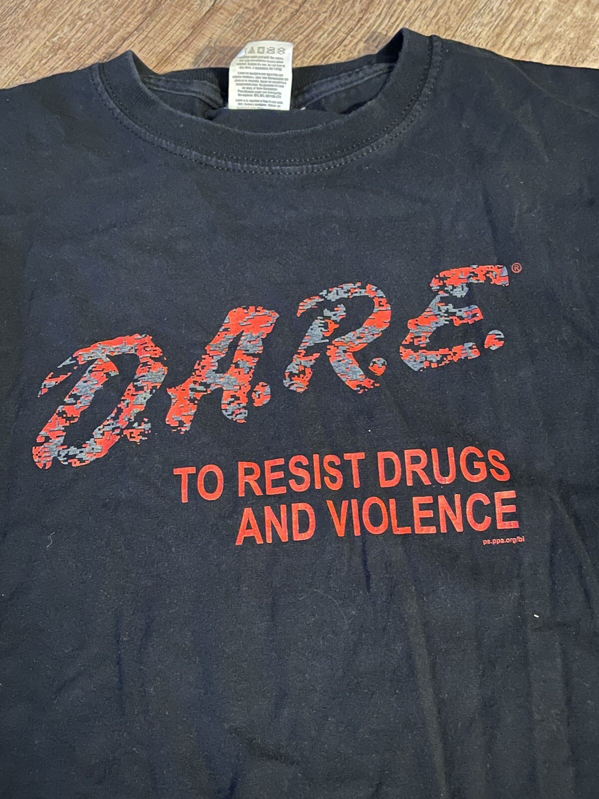 DARE Drug Abuse Resistance Education T Shirt Medium F… Gem
