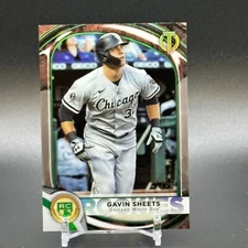 Gavin Sheets 2022 Topps Tribute Green RC #'d /99 #99 - White Sox Rookie Card