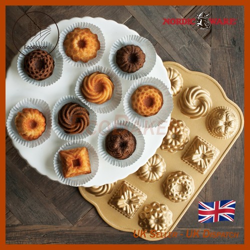 Nordic Ware 85677 - Gold Bundt Bundt® Charms Pfanne - UK Versand - Bild 7 von 7