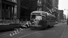 Carro de transporte suburbano Philadelphia 1961 original PST NEGATIVO 2270 PA