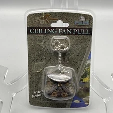 River's Edge Products Bass Ceiling Fan Pull Ornament with 12in Chain Fishing