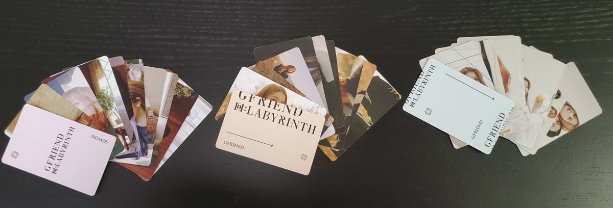 gfriend トレカ セット GFRIEND - Season of Memories Weverse Concert Pick Up