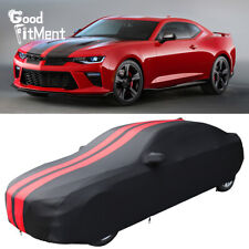 Indoor Car Cover Ultraguard Stretch Scratch Dust Proof Red For Chevrolet Camaro