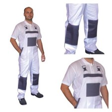 Work Trousers Bib and Brace Pants Overalls Multi Pocket Decorators - 100% Cotton