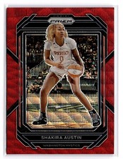 2023 Panini WNBA Prizm Shakira Austin #70 Red Washington Mystics