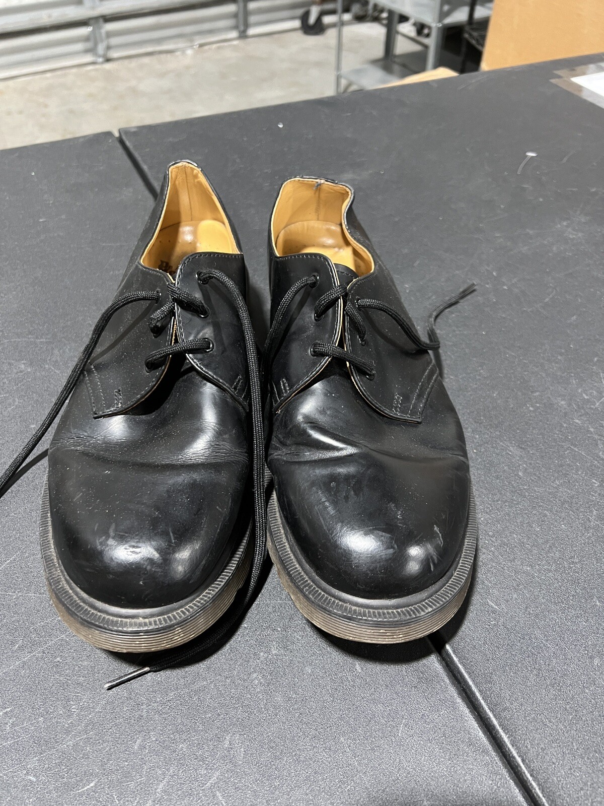 DR MARTENS 1461 PW SMOOTH BLACK LEATHER 