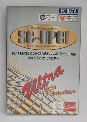 I-O DATA SC-UPCI PCI SCSI Controller (SymbiosLogic, 50-pol., retro, NOS, 1997)