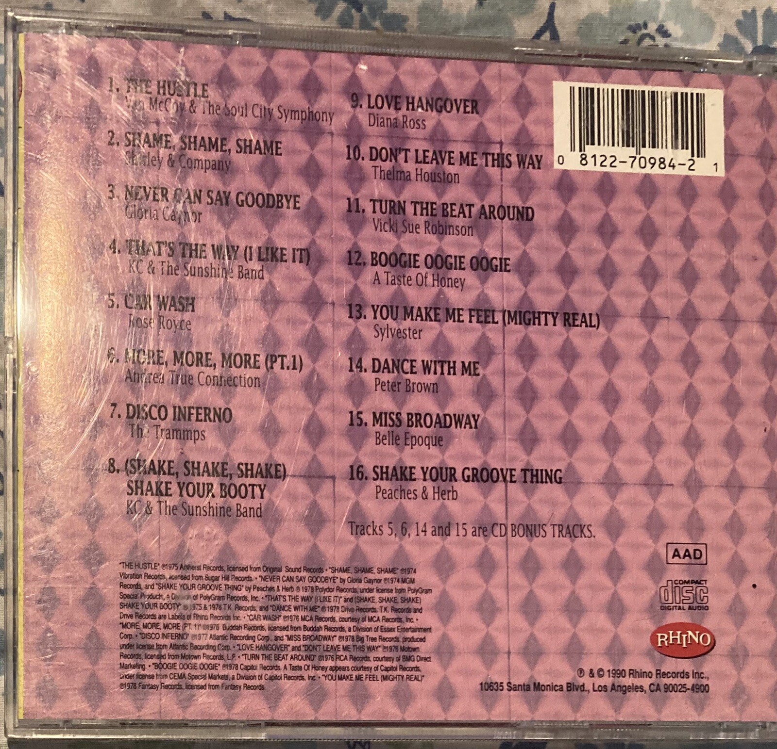 Rhino “The Disco Years “Cd Lot All Six Volumes eBay