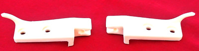 VW 1969-1974 KARMANN GHIA CONVERTIBLE REAR SEAT BACK RETAINING CLASP CATCH, PAIR